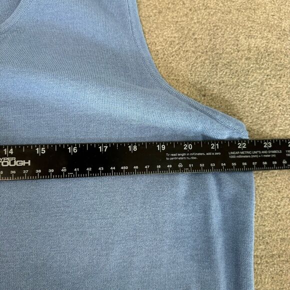 Chicos Cardigan Set Women 3 Blue Knit 2 Piece XL Coordinate Casual Office Work - Picture 8 of 11